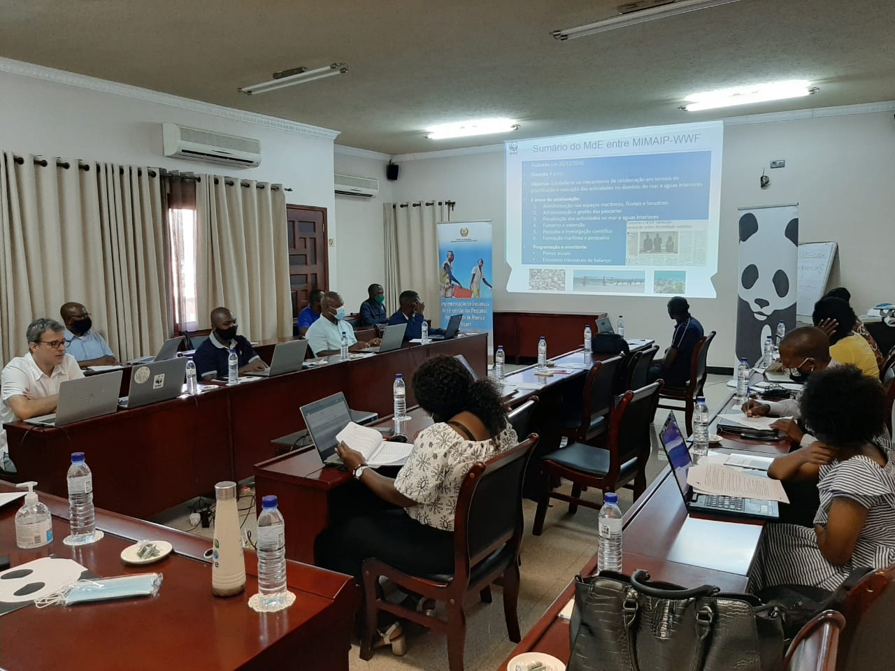 Read more about the article Capacitação de Técnicos de nível central no âmbito da gestão participativa da pesca.