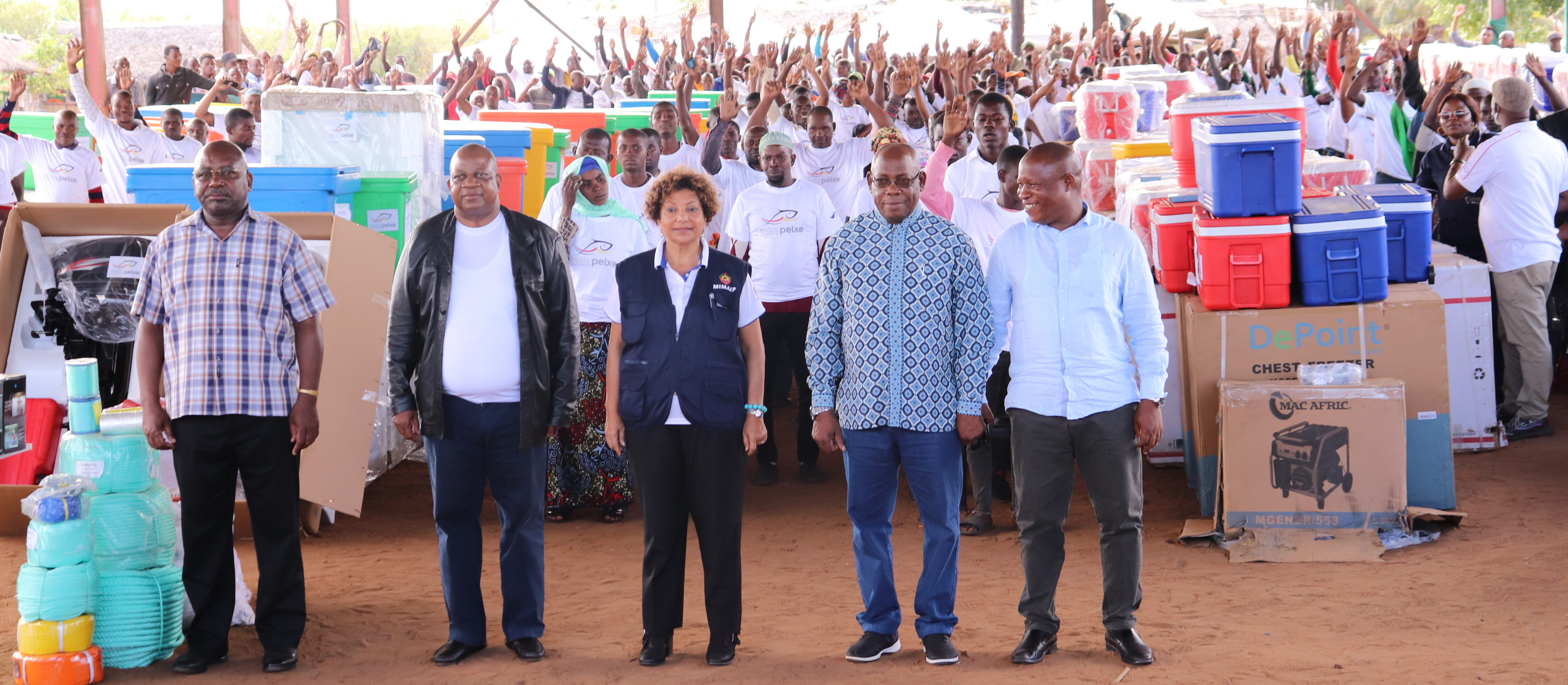 Read more about the article Beneficiários da 2ª fase do MPS em Nampula recebem bens