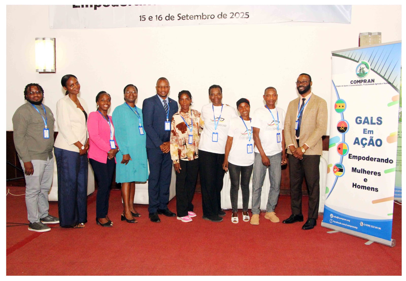 Read more about the article ProAzul e parceiros levam voz comunitária e perspectiva de género ao seminário de GALS em São Tomé